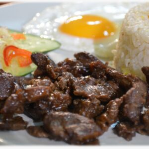 Tapsilog (Beef Tapa)